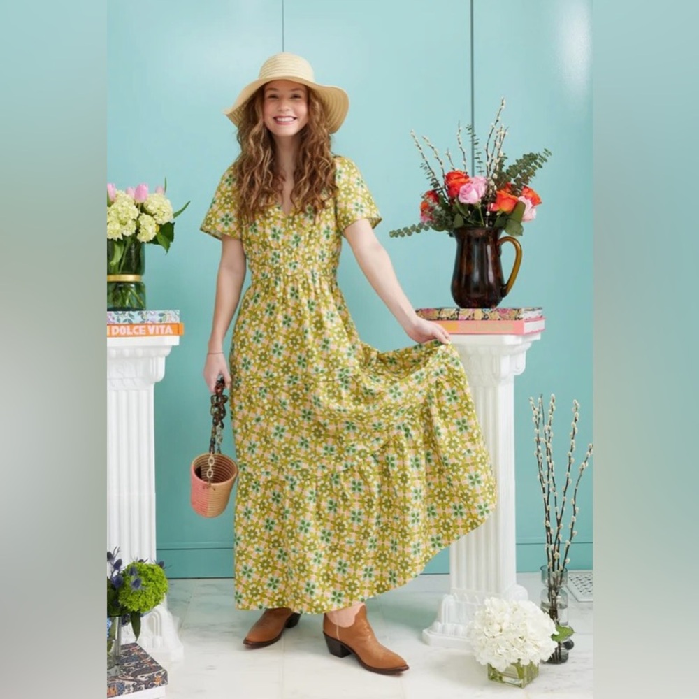 NWT Brooks Ave. Poppy Maxi Dress